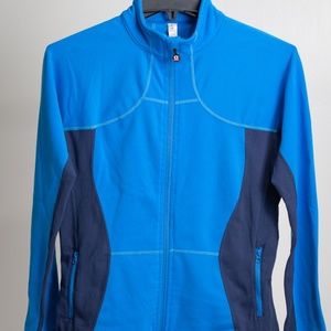 Ladies Small Lululemon Blue Zip Up Jacket